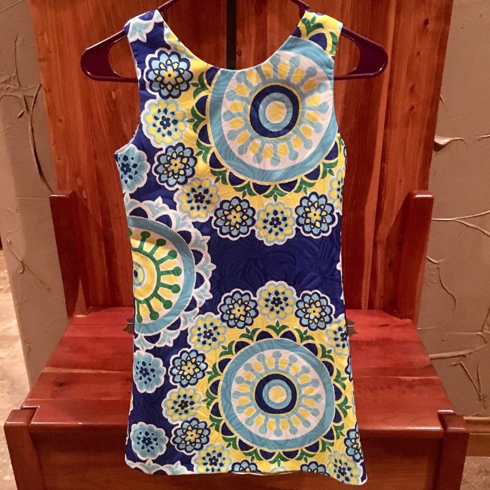 Rare Editions girls size 10 paisley bow dress